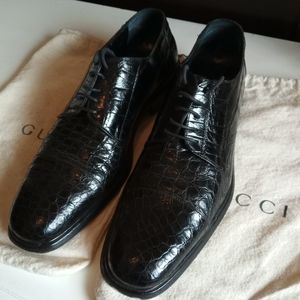gucci crocodile boots